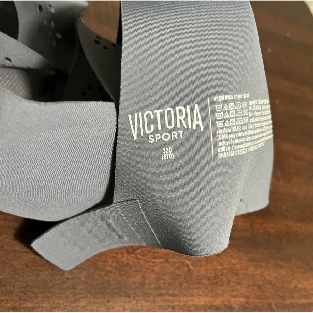 Victoria’s Secret Angel Max Sports Bra 32D Gray - Picture 5 of 5